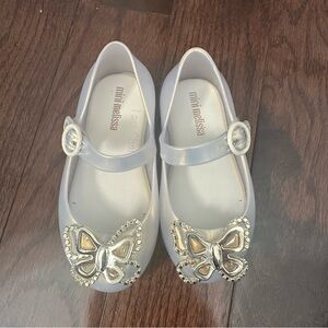 Mini Melissa size 7 slip on shoes